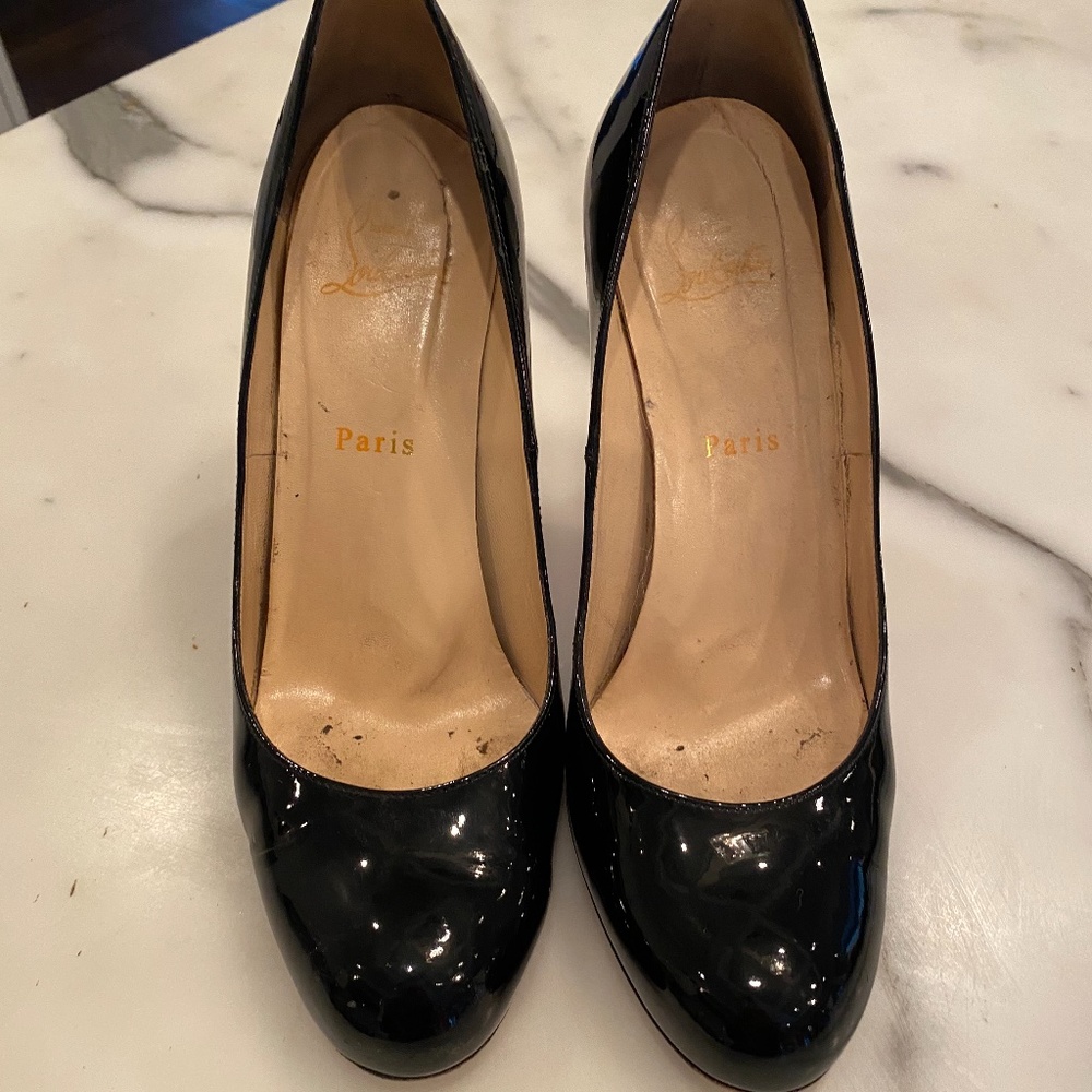 Christian Laboutin Black Heels